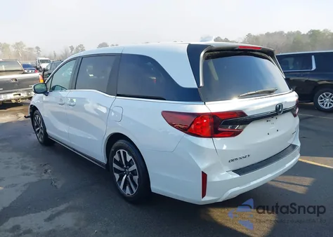 2025 Honda Odyssey Ex-L z USA, uszkodzony, nr VIN 5FNRL6H62SB059081